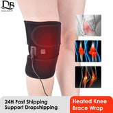 Heated Knee Brace Wrap for Muscle Relaxation Arthritis Pain Relief Knee Pad Health Care - Xprespick